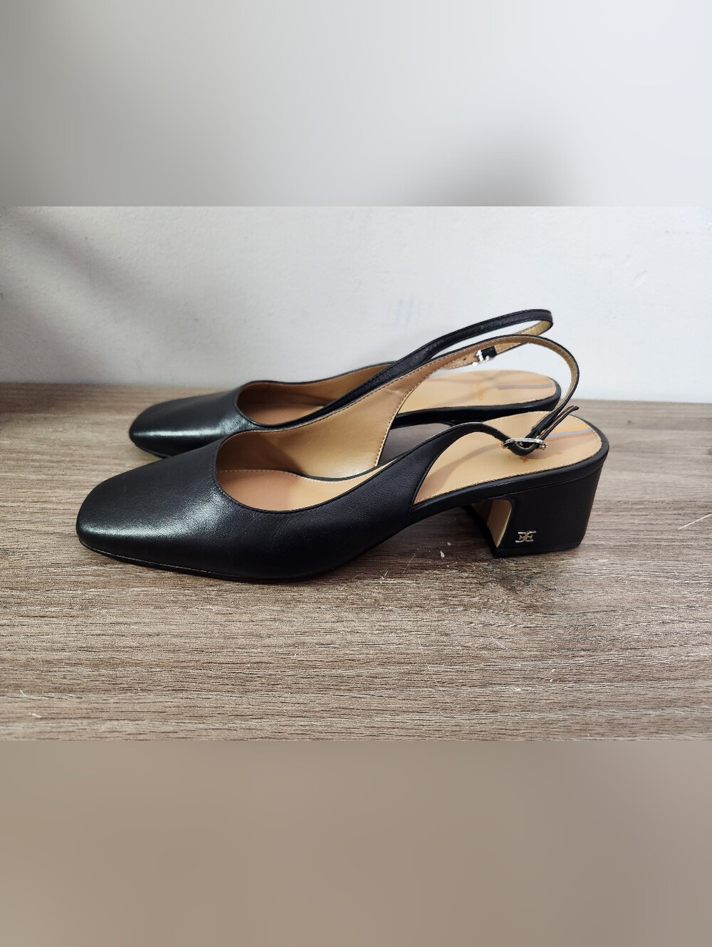 Sam Edelman Terra Slingback Block Pump Heels - Picture 6 of 12